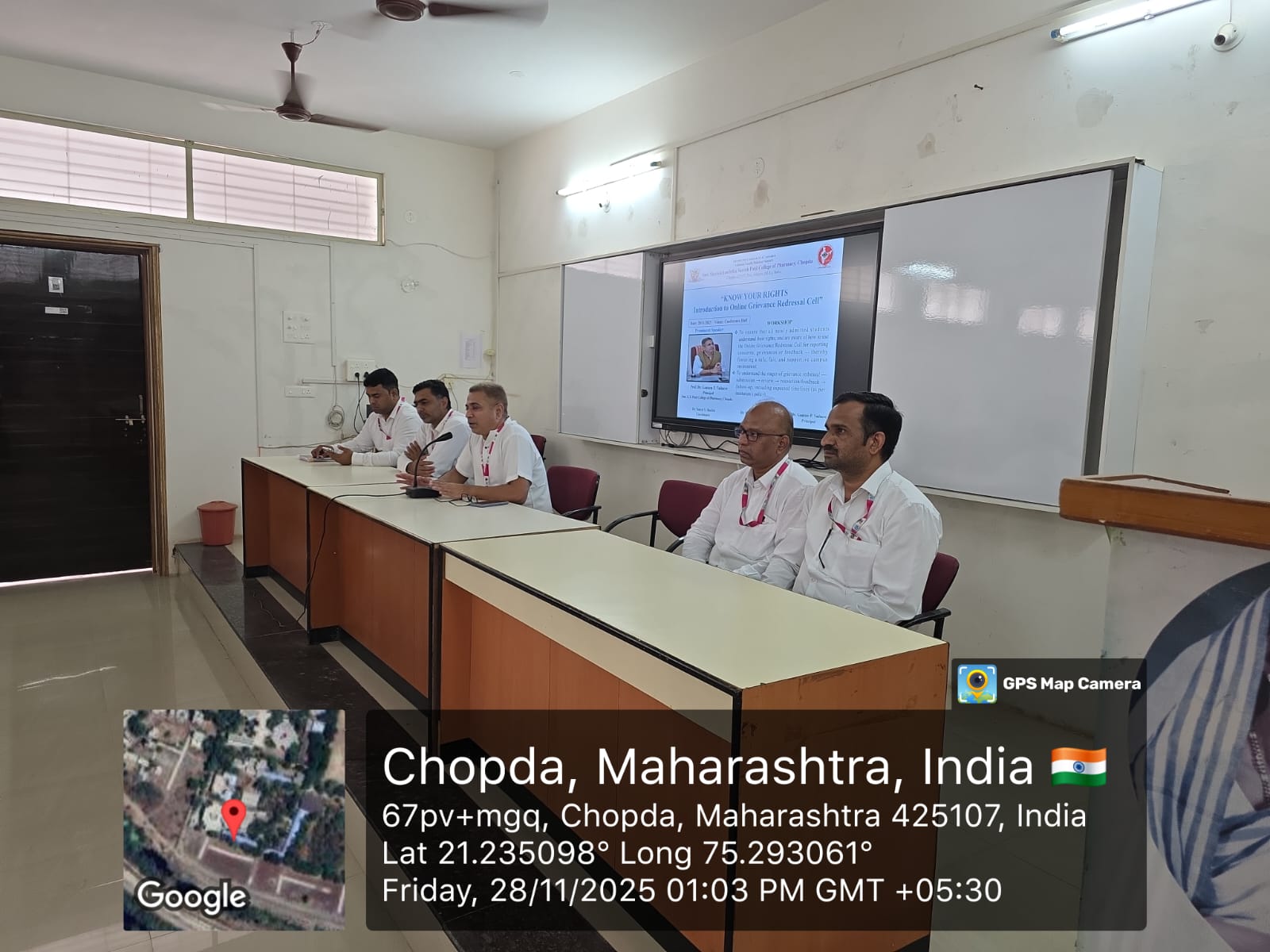A One-Day Workshop on “Academic Knowledge and Hydroponic Skill Development” was successfully conducted on 28/11/2025 at Smt. Sharadchandrika Suresh Patil College of Pharmacy, Chopda, under the IQAC Ce